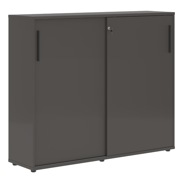 Шкаф средний с дверьми купе EMC 1643 1606х430х1355 EDIS