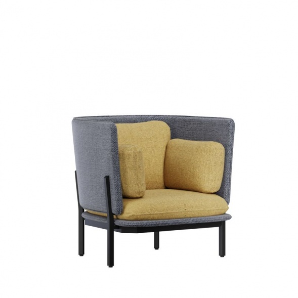 Стато Диван одноместный с низкой спинкой STA-01L 970*850*855