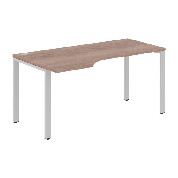 Стол эргономичный XS6CET 169(L) белый/антрацит 1600х900х750 XTEN-S60