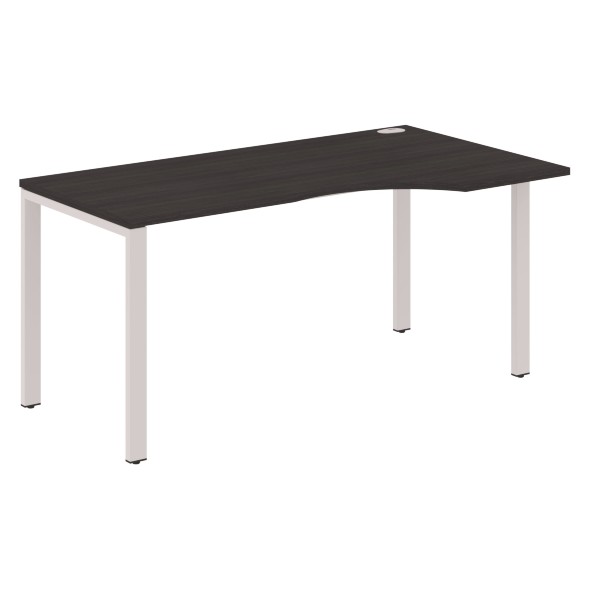 Стол эргономичный XS6CET 169(R) белый/антрацит 1600х900х750 XTEN-S60