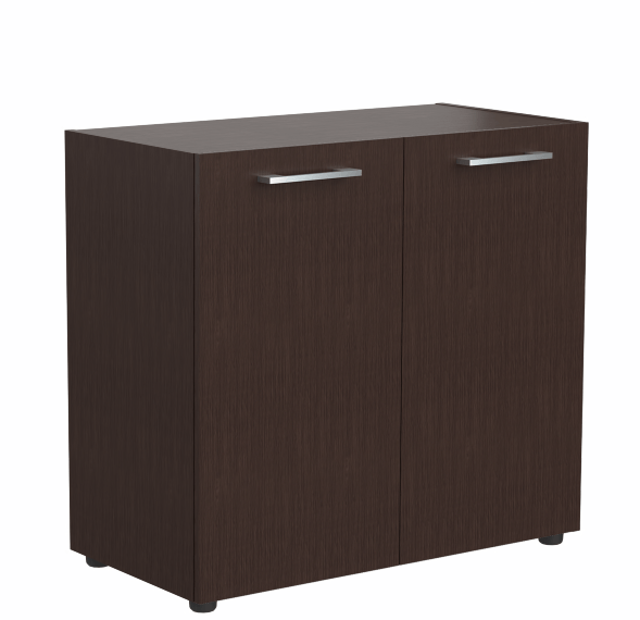 Шкаф с глухими малыми дверьми и топом TLC 85.1 венге-магия Z 854х452х833