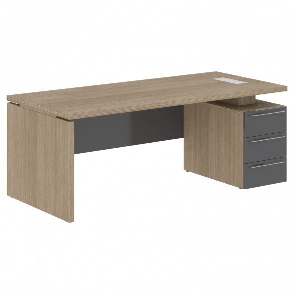 Стол письменный СП-064-25-05(R) 2000х900х750 KANON