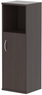 Шкаф колонка с глухой малой дверью СУ-2.1(R) Венге Магия 406х365х1200