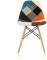 Стул Style DSW Patchwork мультиколор