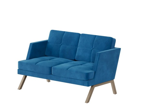 Aldo Диван двухместный с декором из пуговиц ALDB-02L 1430*875*890