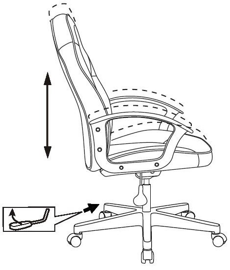 Кресло игровое Zombie 11LT