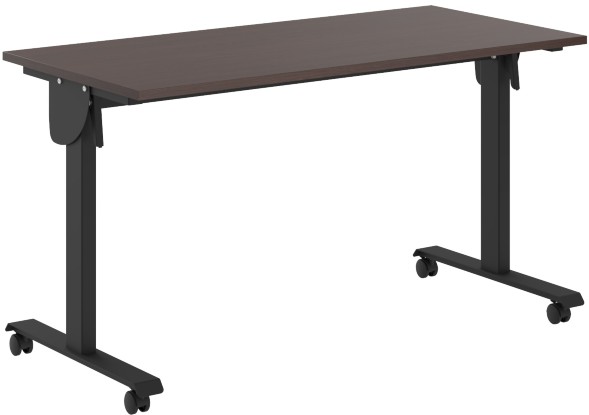 Стол складной CST 1365 Венге Магия/Черный 1350х650х750 IMAGO MOBILE LITE