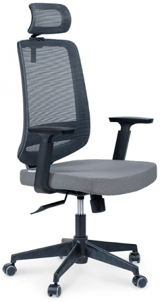 Кресло офисное ЛОНДОН ОФИС чёрный пластик