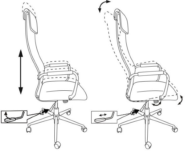 Кресло руководителя Бюрократ KB-9ECO/бежевый