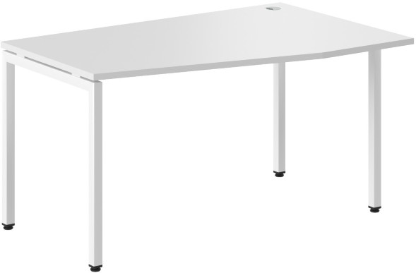 Стол эргономичный XSCT 149(R) Белый/Белый 1400х900х750 XTEN-S