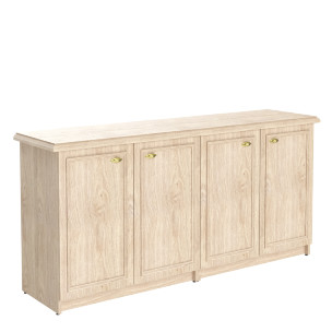 Шкаф низкий 2- секционный RLW 185 1808х466х887 RAUT