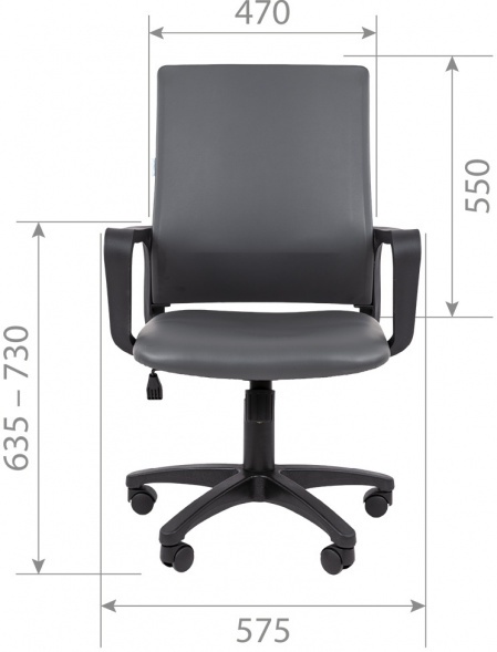 Компьютерное кресло  CHAIRMAN 606 ЭКО