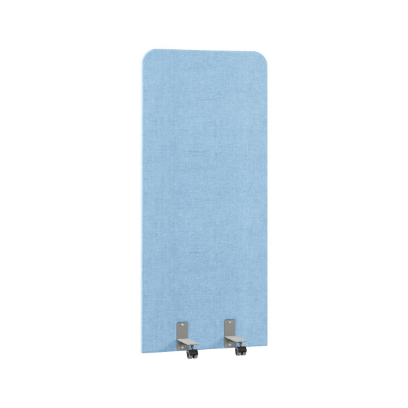 Акустическая перегородка на роликовых опорах RA.R-80/180 KITON 01/Серый 800х28х1800 RAND Acoustic