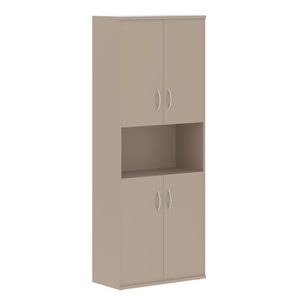 Шкаф с двумя комплектами глухих малых дверей СТ-1.5 770х365х1975 IMAGO