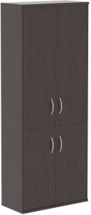 Шкаф с глухими средними и малыми дверми СТ-1.3 Венге Магия 770х365х1975