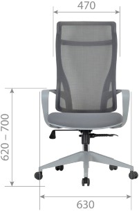 Удобное кресло КЕ3226 Grey 