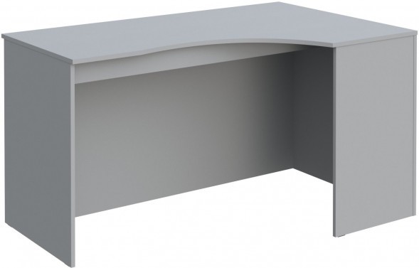 Стол эргономичный SE-1400(R) Серый 1400*900*760 SIMPLE