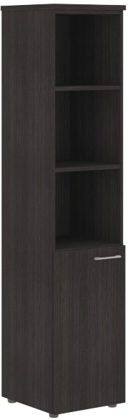 Шкаф колонка с глухой малой дверью (L) и топом XHC 42.5(L) Дуб Юкон Модерн 432х432х1955 XTEN