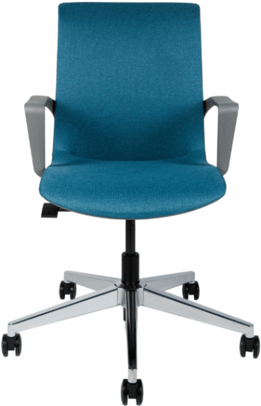 Кресло офисное Некст тёмно-серый пластик