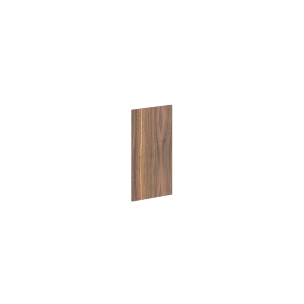 Дверь низкая (1шт) VRLD 40-1 Американский орех 394х19х734 VELION VENEER