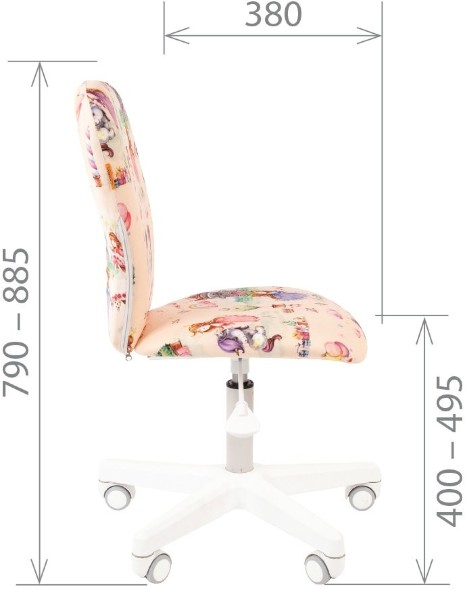 Детское кресло CHAIRMAN KIDS 105 ПРИНЦЕССА