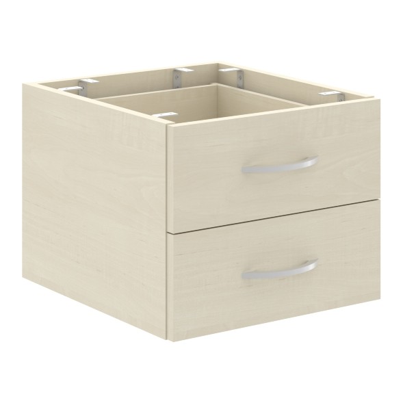 Тумба подвесная дву ящичная СРС-2V.1 407х448х325 IMAGO PLUS