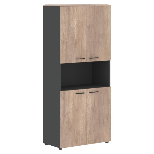 Шкаф с 2-мя комп-ми глухих малых дверей и топом JHC 85.4 856х452х1949 JAY