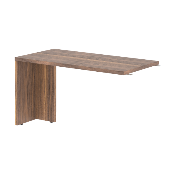 Брифинг-приставка VRB 1470 Американский орех 1400х700х750 VELION VENEER