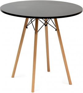 Стол DSW BK, d-80 см