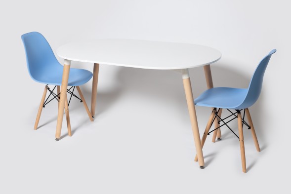 Стол овальный, 120х80 см