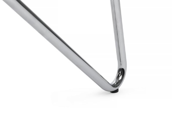 Стул самба с пластиковыми подлокотниками SMB-03H Хром гальв