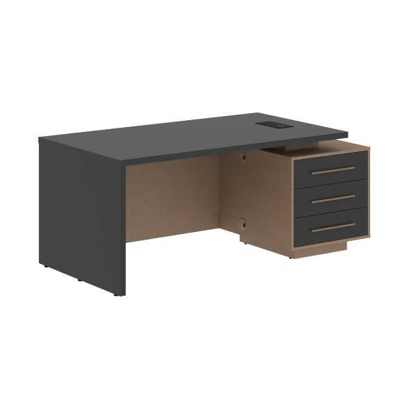 Стол руководителя с тумбой VCT 1890(R) 1800х900х750 VELION