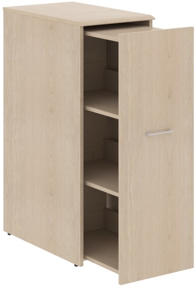 Тумба с выдвижной секцией WDMS 720 Бук Тиара 430х720х1162 WAVE