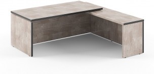 Стол руководителя TCT 2220(R) дуб Каньон 2200х2000