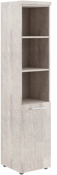 Шкаф колонка (R) с глухой малой дверью и топом THC 42.5(R) дуб Каньон Z 430х452х1968